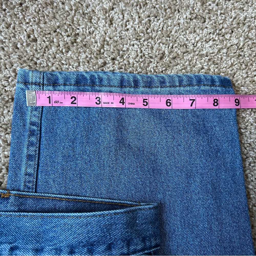 Men’s George Medium Wash Regular Fit Straight Leg Denim Jeans Size 42x32 |C64 - Picture 12 of 16